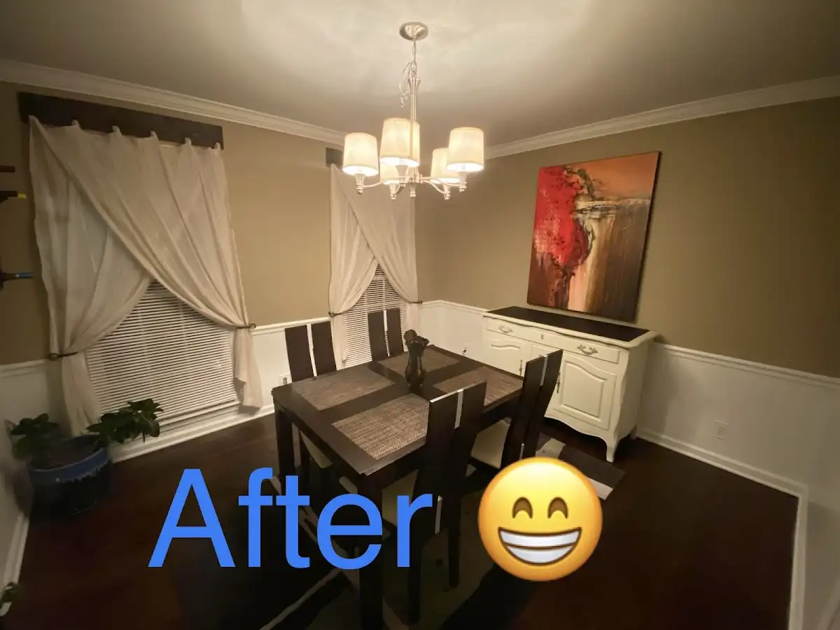 Professional dining room restoration after water damage in Piscataway