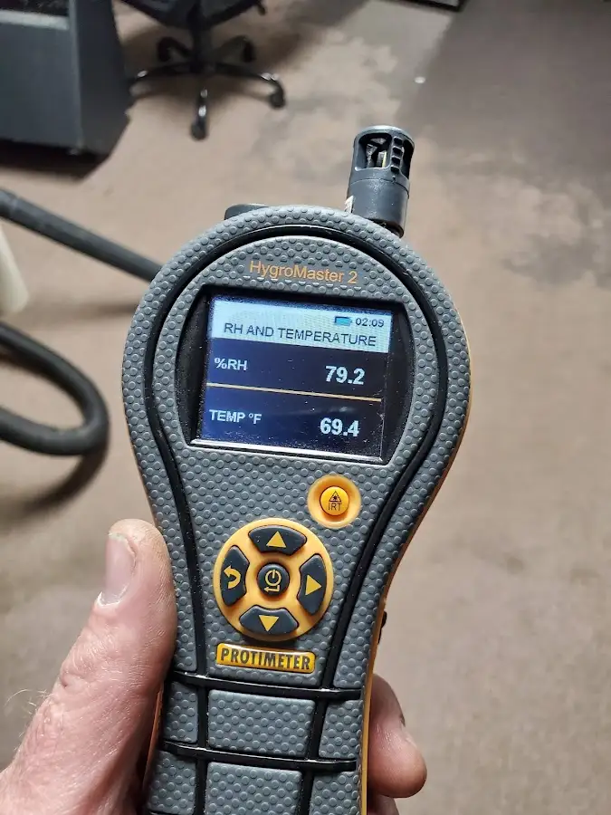 Moisture meter humidity assessment for Mold Remediation & Removal in Piscataway
